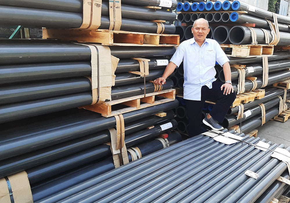 PVC Pipes For SULSEL Water Treatment Project