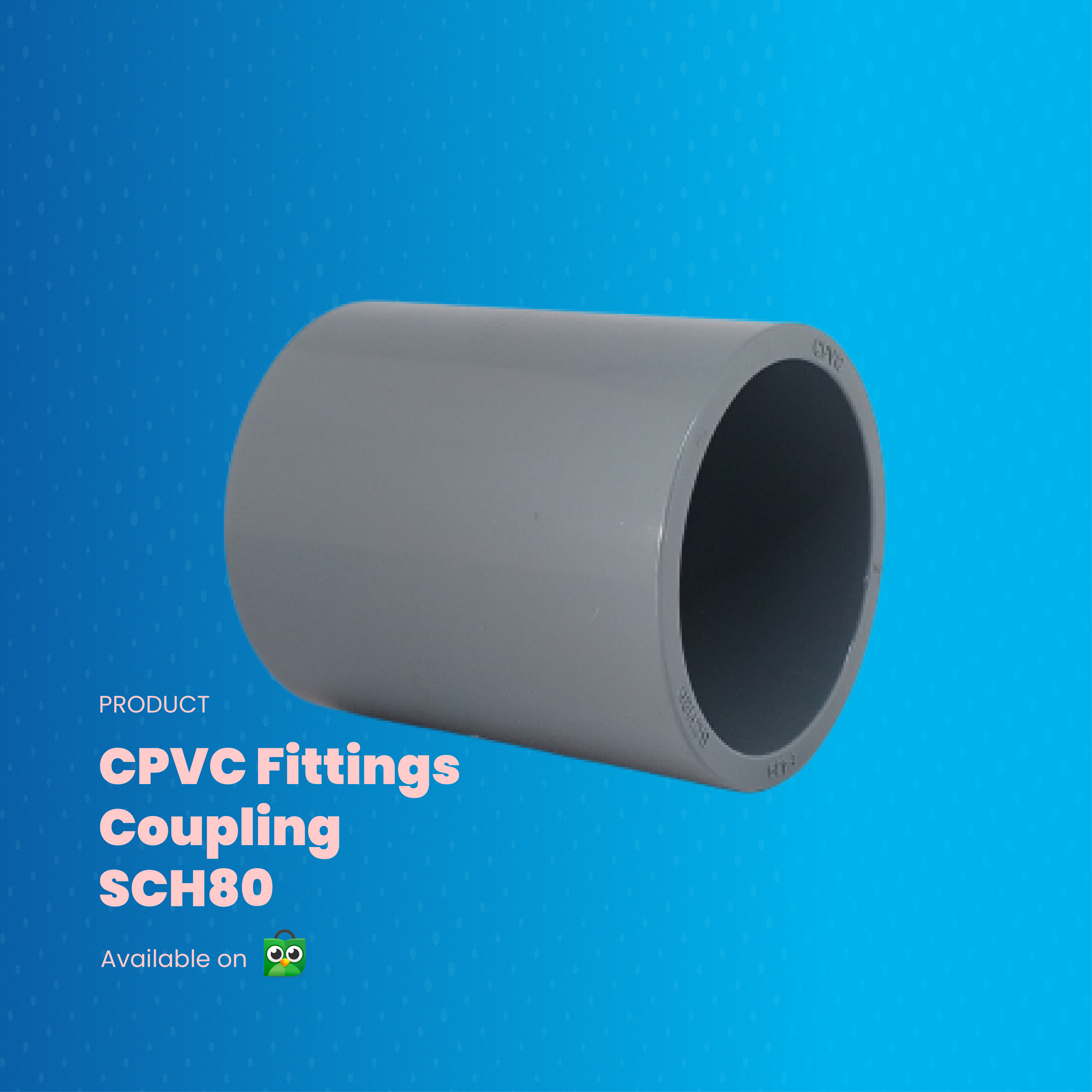 CPVC Coupling SCH80