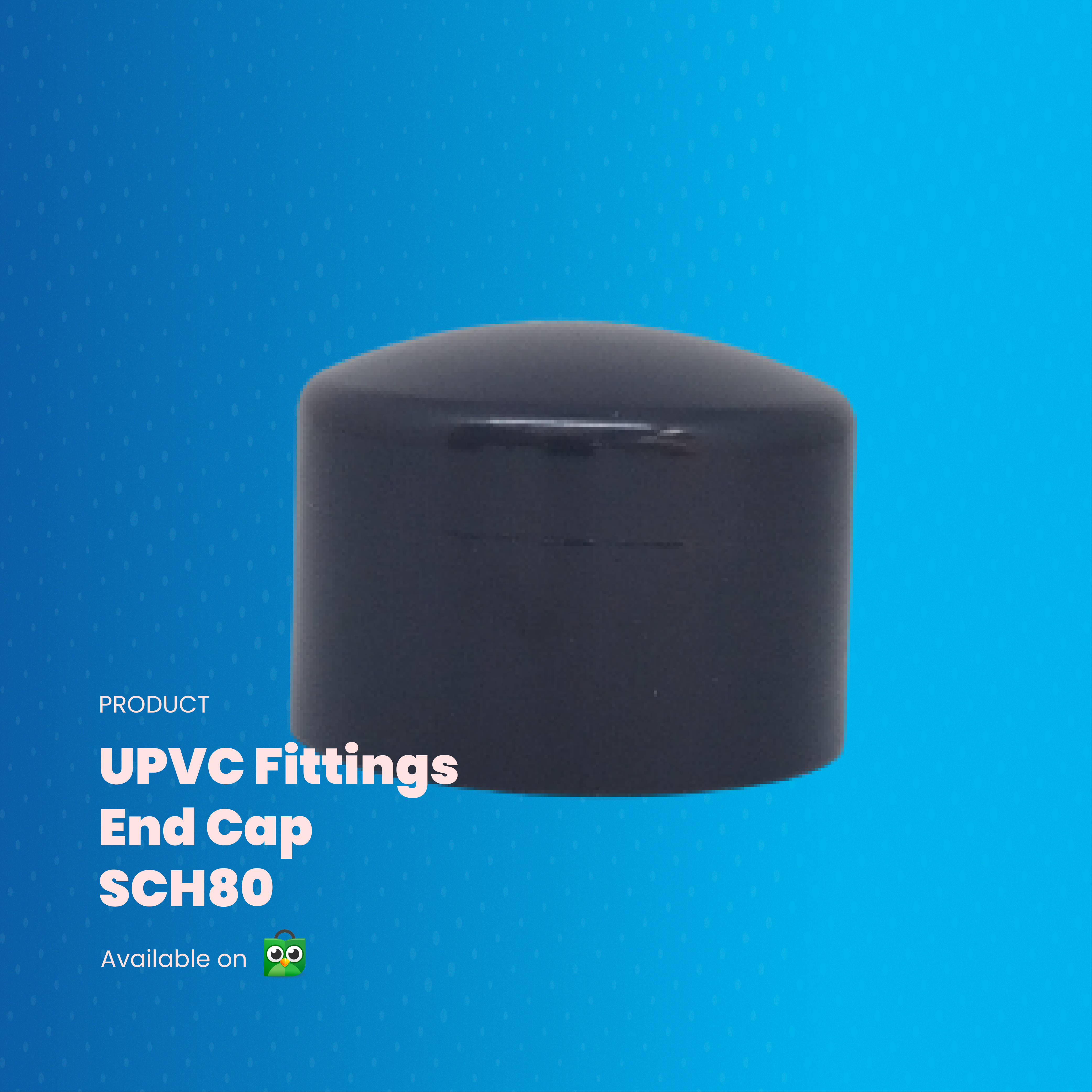 UPVC End Cap SCH80