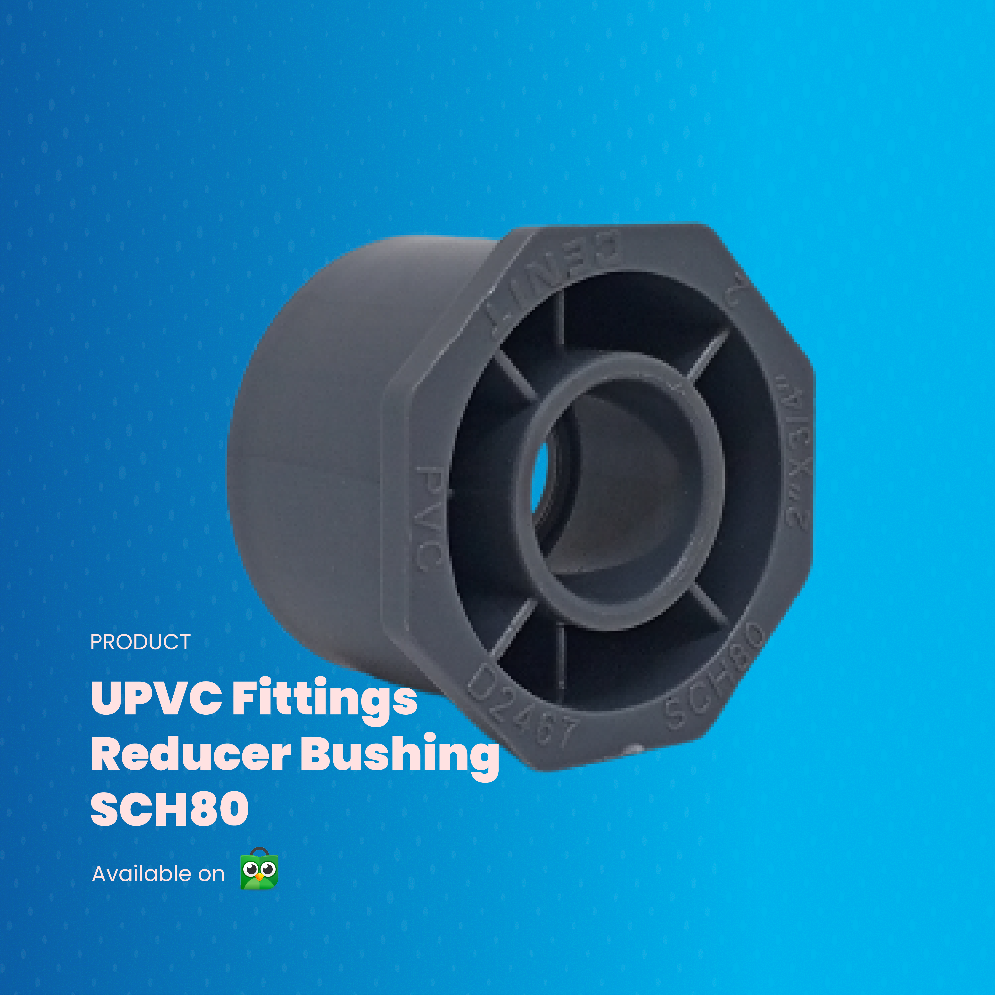 UPVC Reducer Bushing SCH80
