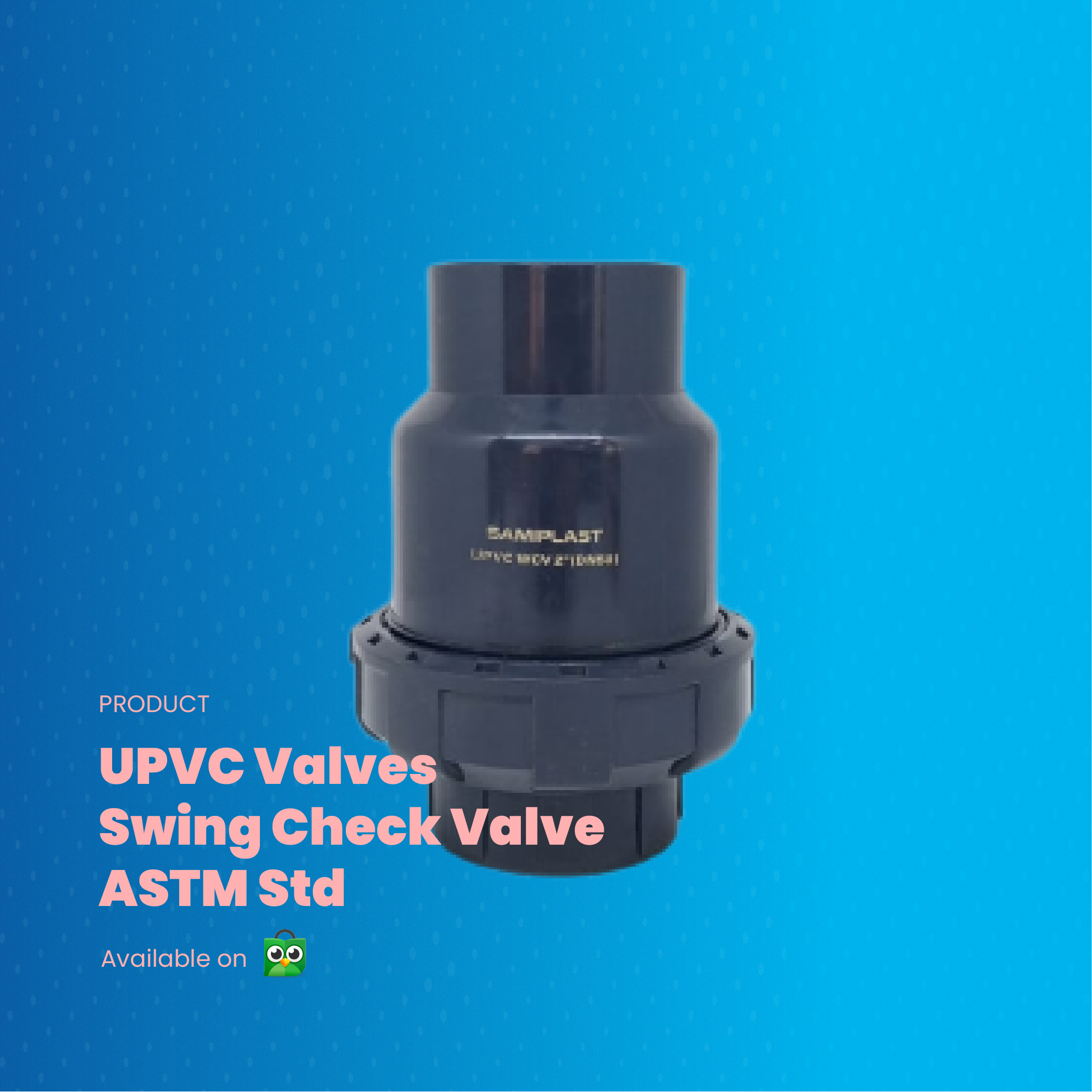 UPVC Swing Check Valve